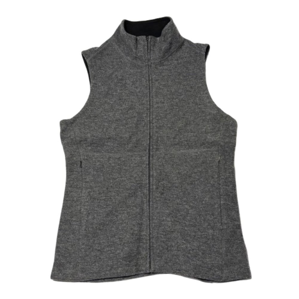 🐐 Ibex Grey Merino Wool Blend Activewear Vest With Pockets 🐐
